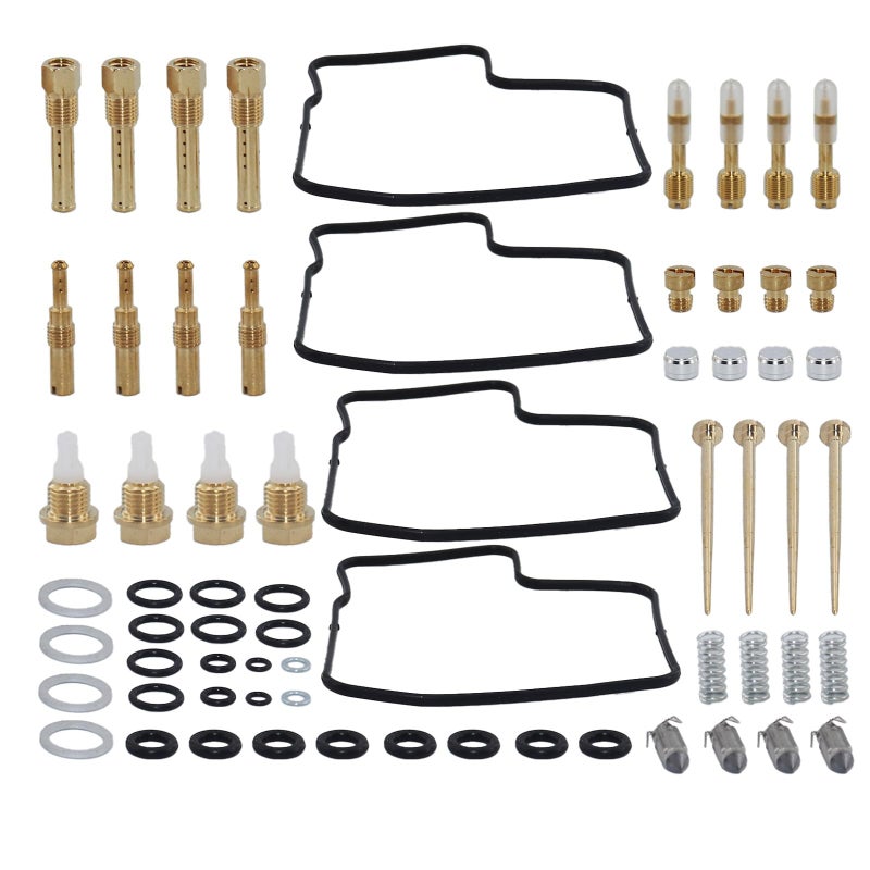 JIK 4 X Carburetor Repair Rebuild Kit for GL1200 Goldwing 1200 Carb 1984-1987 Aspencade Interstate - Image 4